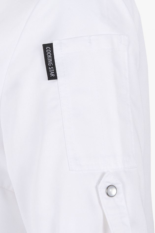 Veste cuisine femme manches transformables - MESA