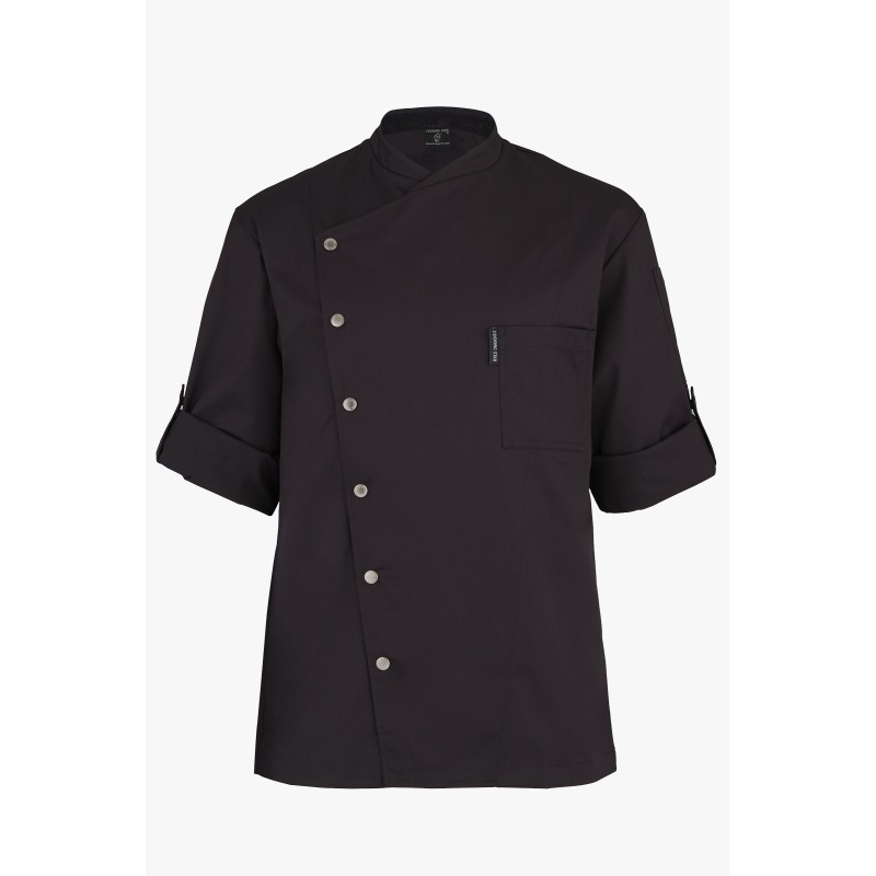 Veste de cuisine noire - ARIZONA