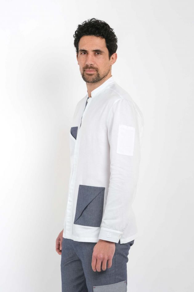 Veste cuisine homme ecoresponsable l FAGGIO l Bragard