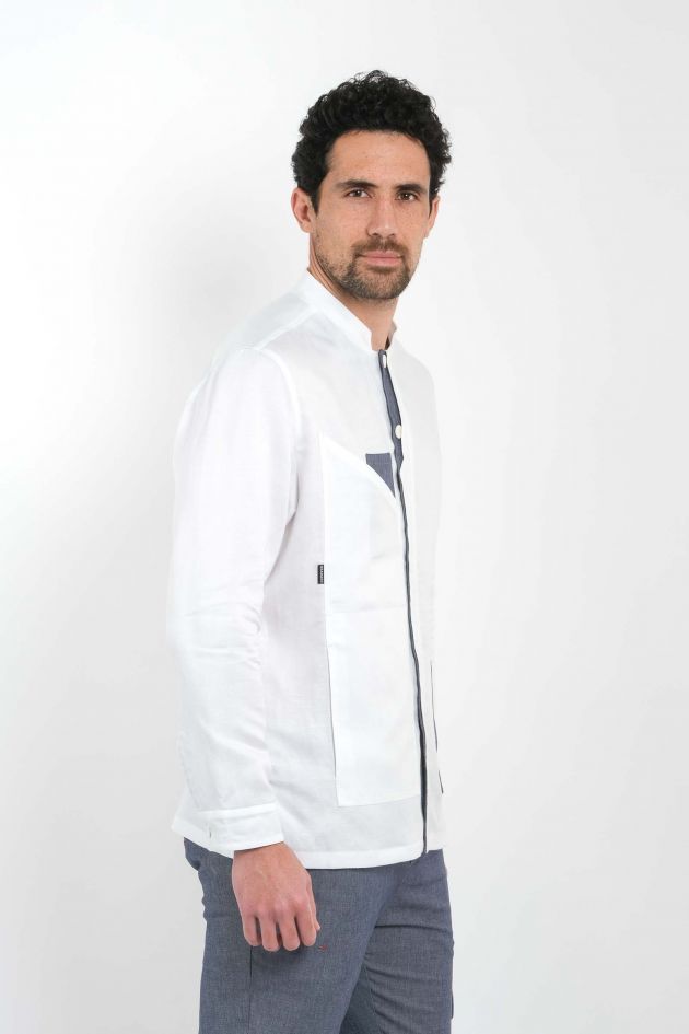 Veste cuisine homme ecoresponsable l FAGGIO l Bragard