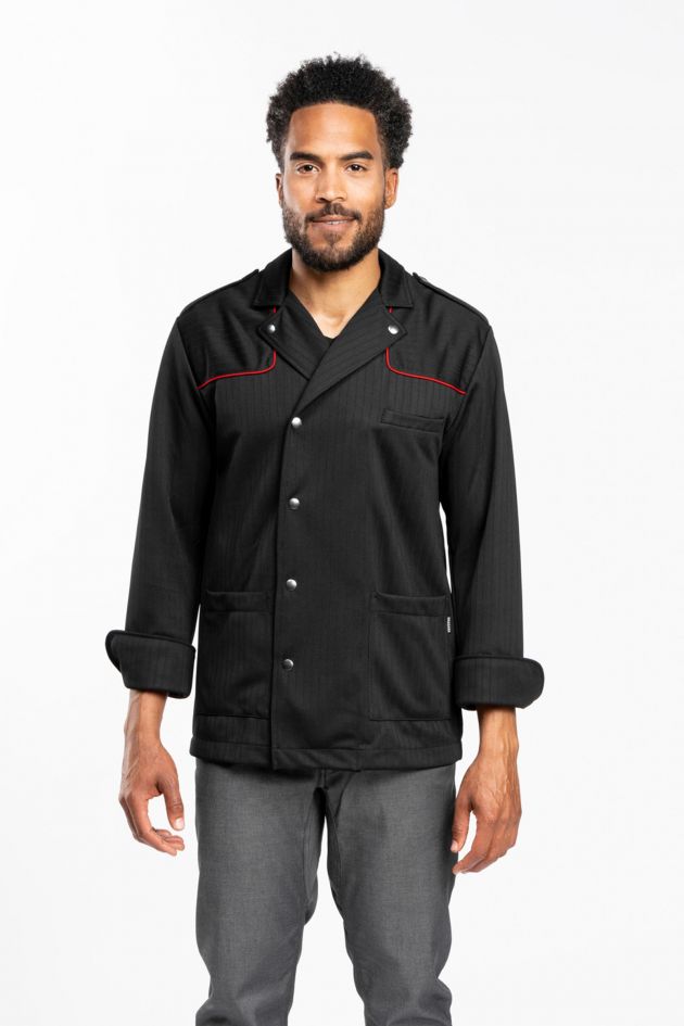 Veste de boucher Bragard - SAUL - NOIR