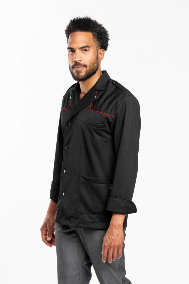 Veste de boucher Bragard - SAUL - NOIR