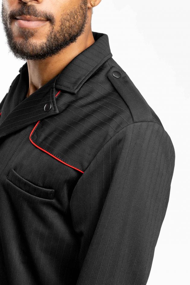 Veste de boucher Bragard - SAUL - NOIR