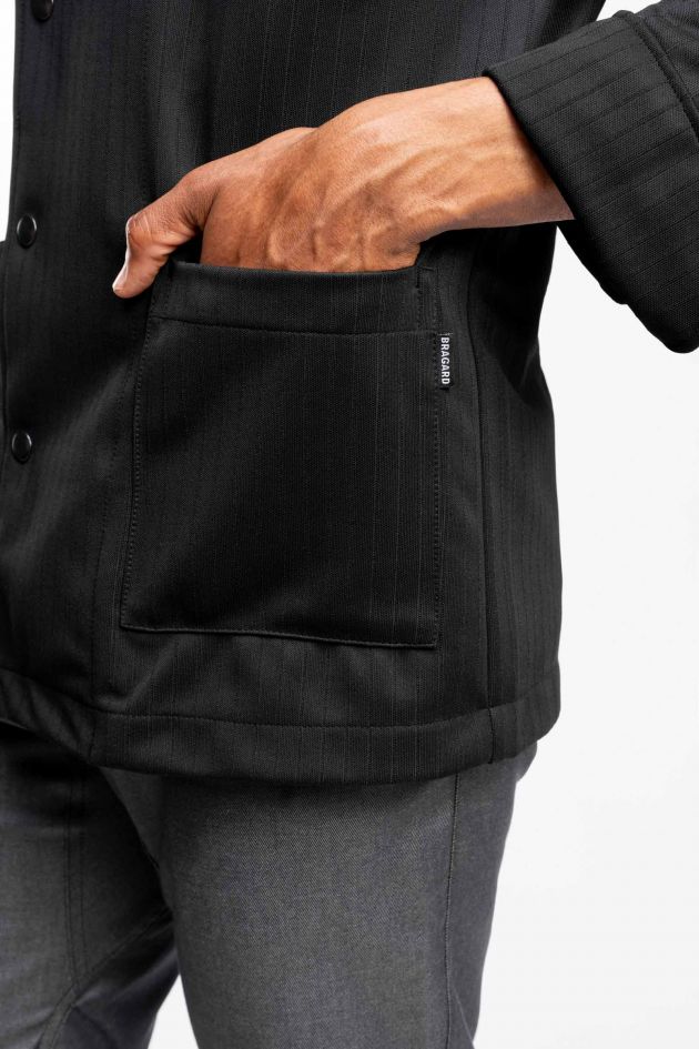 Veste de boucher Bragard - SAUL - NOIR
