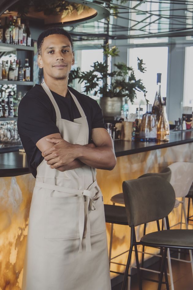 Tablier CEYLANY avec bavette