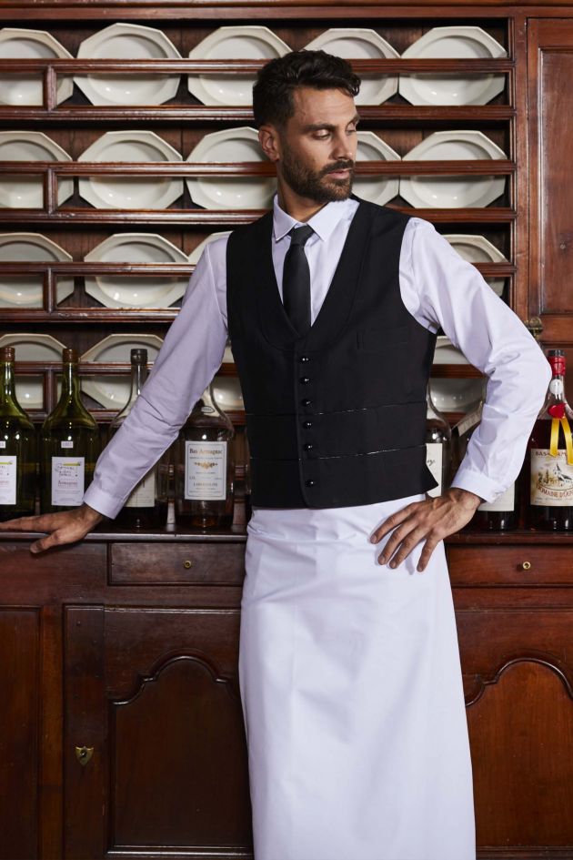 Gilet pour hôtellerie et service l GARROS