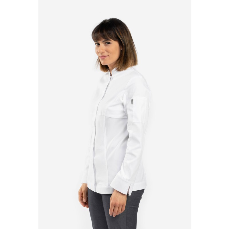 Veste de cuisine blanche femme - IMPULSE
