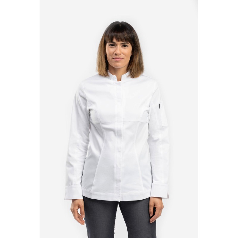 Veste de cuisine blanche femme - IMPULSE
