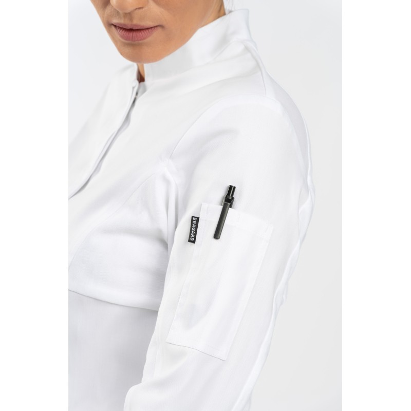 Veste de cuisine blanche femme - IMPULSE