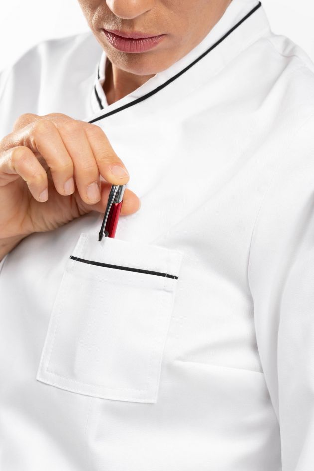 Veste cuisine femme manches transformables - MESA