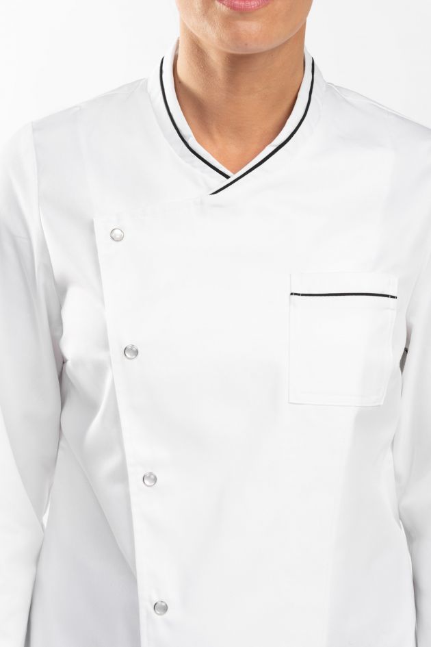 Veste cuisine femme manches transformables - MESA